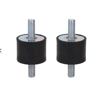 Högkvalitativa gummifästen Isolatorer Antivibration Silent Block Luftkompressorer Gummi Bumper Block Shock Pad Dämpare
