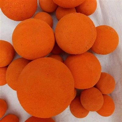 Mjuk 4 , 5 , 6 tums betongpumptillbehör Svampgummi rengöringskulor